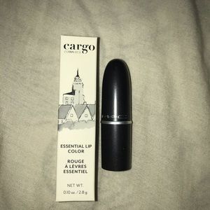 MAC mini lipstick and Cargo Full Size lipstick